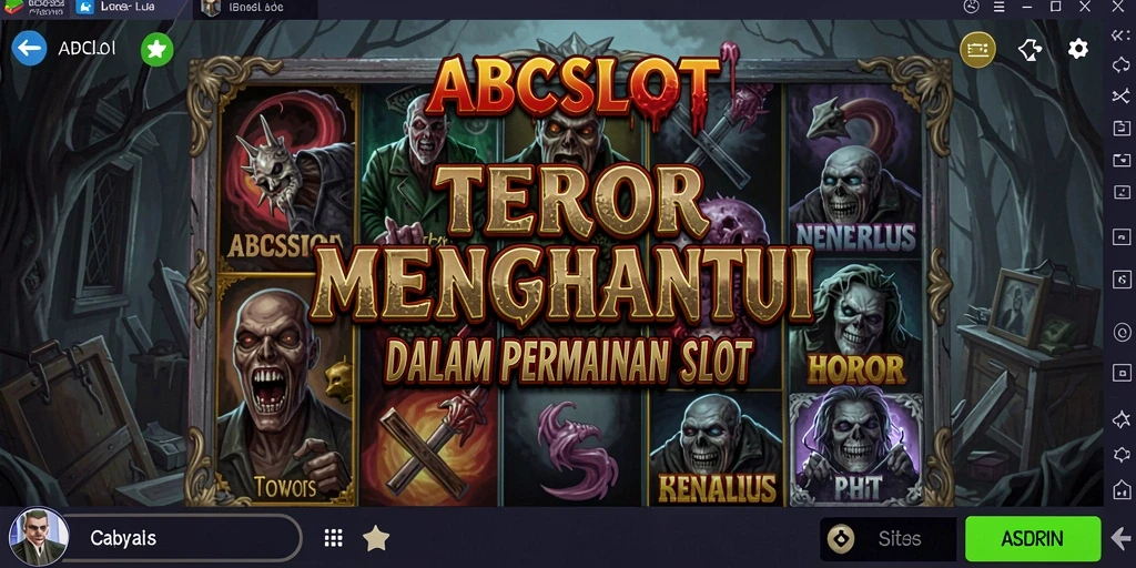 Tangkapan layar utama menunjukkan gameplay mendebarkan di dunia horor.
