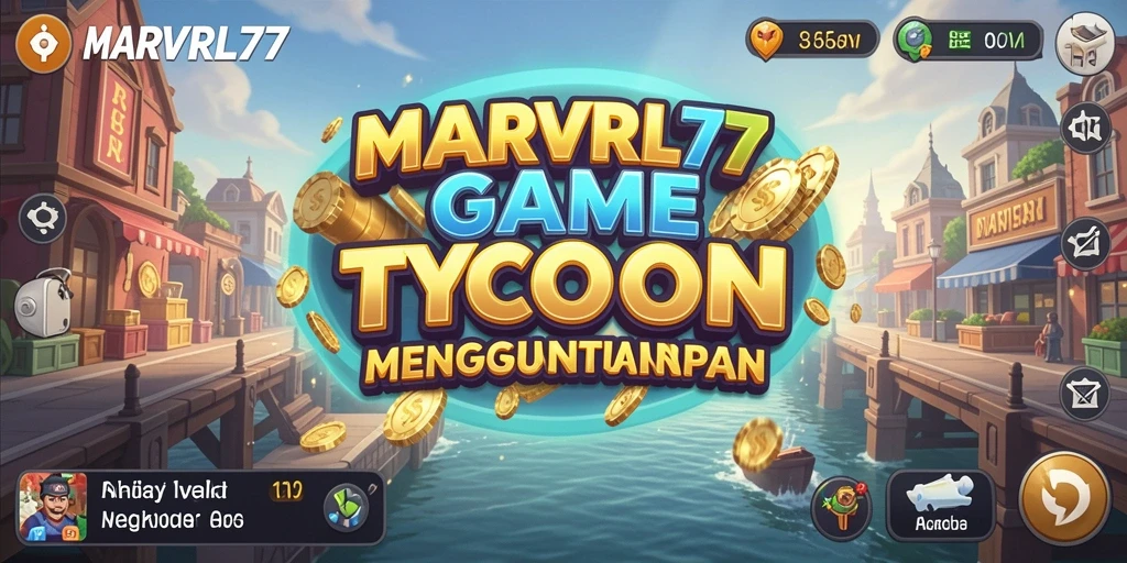 Tampilan gameplay Tycoon yang menantang dan mendebarkan di MARVRL77.