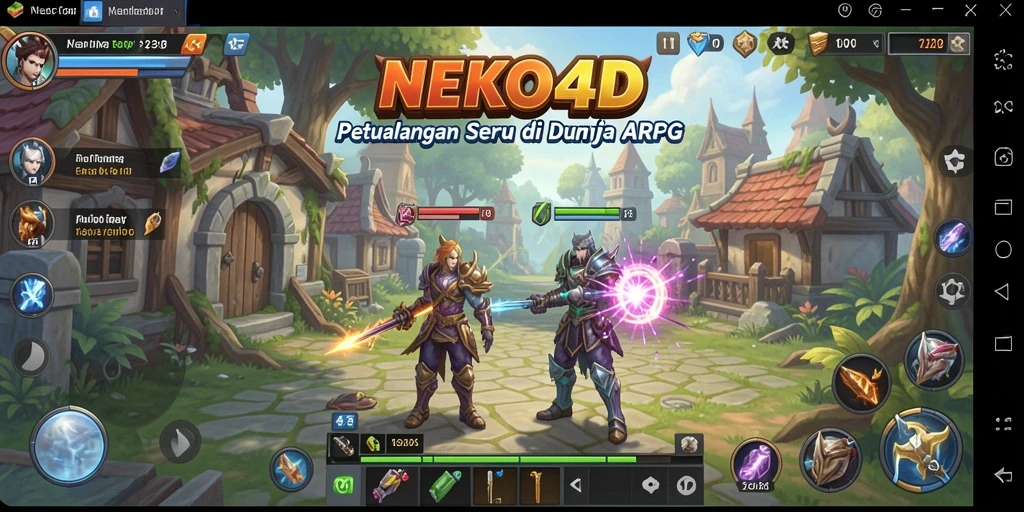 Tangkapan layar gameplay NEKO4D yang menarik dan seru.