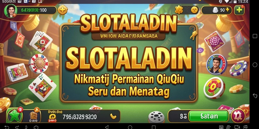 Tampilan gameplay SLOTALADIN yang menegangkan dan seru.